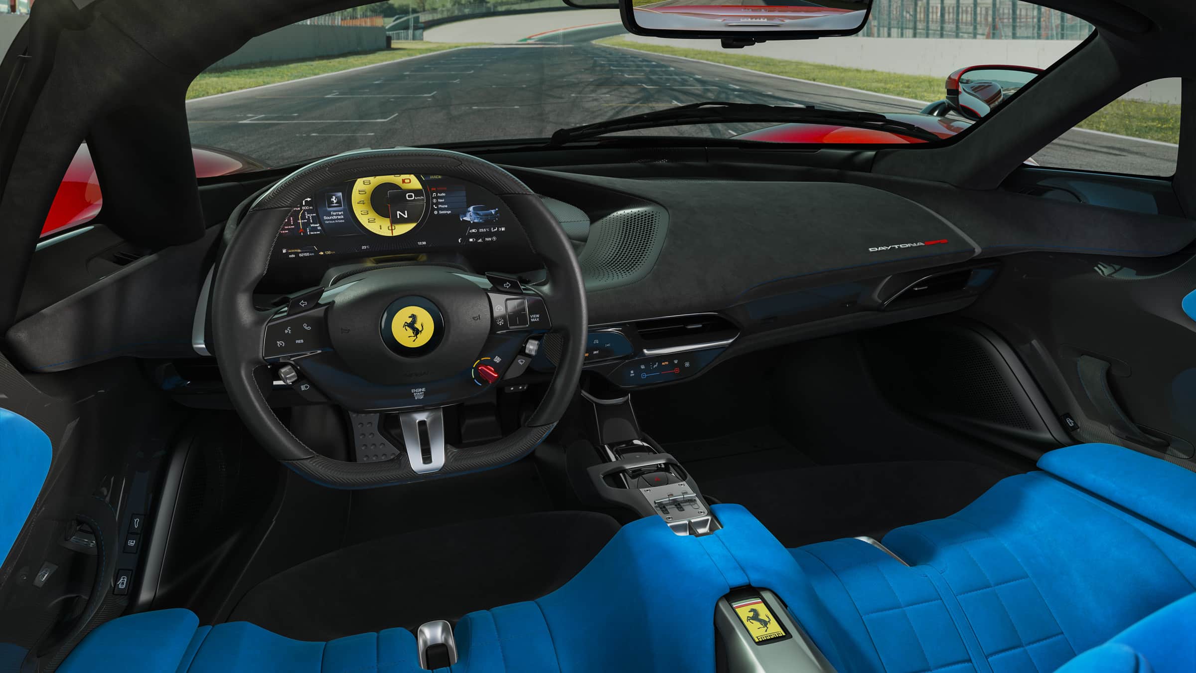 Ferrari Daytona SP3 plancia interni
